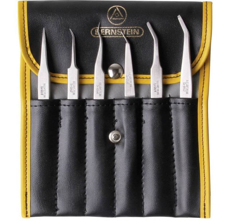 BERNSTEIN TOOLS FOR ELECTRONICS Pinzette SMD-Spezial-Pinzettensatz 6tlg 5-050 von BERNSTEIN TOOLS FOR ELECTRONICS