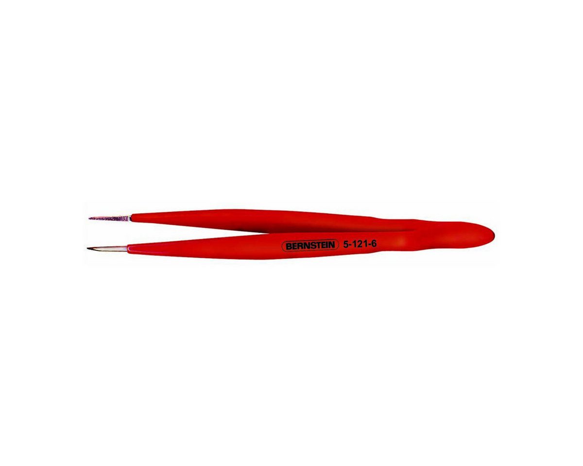BERNSTEIN TOOLS FOR ELECTRONICS Präzisionspinzette Anatomische Pinzette 120mm Form 16 gezahnt, isoliert von BERNSTEIN TOOLS FOR ELECTRONICS