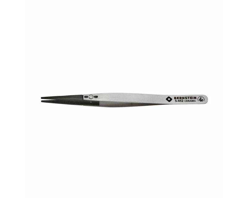 BERNSTEIN TOOLS FOR ELECTRONICS Präzisionspinzette ESD Keramik Pinzette mit auswechselbaren Spitzen 2,0mm breit, ableitfä, ESD Produkt von BERNSTEIN TOOLS FOR ELECTRONICS