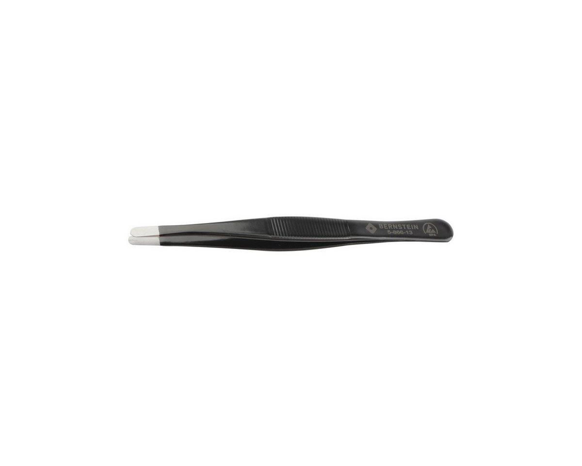 BERNSTEIN TOOLS FOR ELECTRONICS Präzisionspinzette ESD SMD Pinzette 120mm Form 43 Edelstahl, ableitfähig, ESD Produkt von BERNSTEIN TOOLS FOR ELECTRONICS