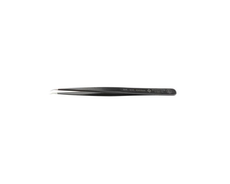 BERNSTEIN TOOLS FOR ELECTRONICS Präzisionspinzette ESD SMD Pinzette 140mm Form SSBB Edelstahl Winkel 30° sehr spitz, able, ESD Produkt von BERNSTEIN TOOLS FOR ELECTRONICS