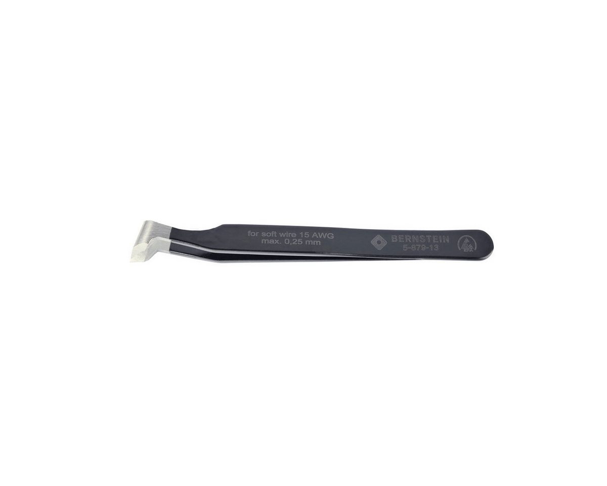 BERNSTEIN TOOLS FOR ELECTRONICS Präzisionspinzette ESD Schneidpinzette (bündig) 115mm Form 15 AP, ableitfähig, ESD Produkt von BERNSTEIN TOOLS FOR ELECTRONICS