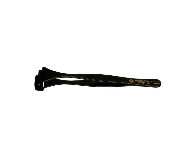 BERNSTEIN TOOLS FOR ELECTRONICS Präzisionspinzette ESD Wafer Pinzette 130mm Form 6 DW ohne Zähne, ableitfähig, ESD Produkt von BERNSTEIN TOOLS FOR ELECTRONICS
