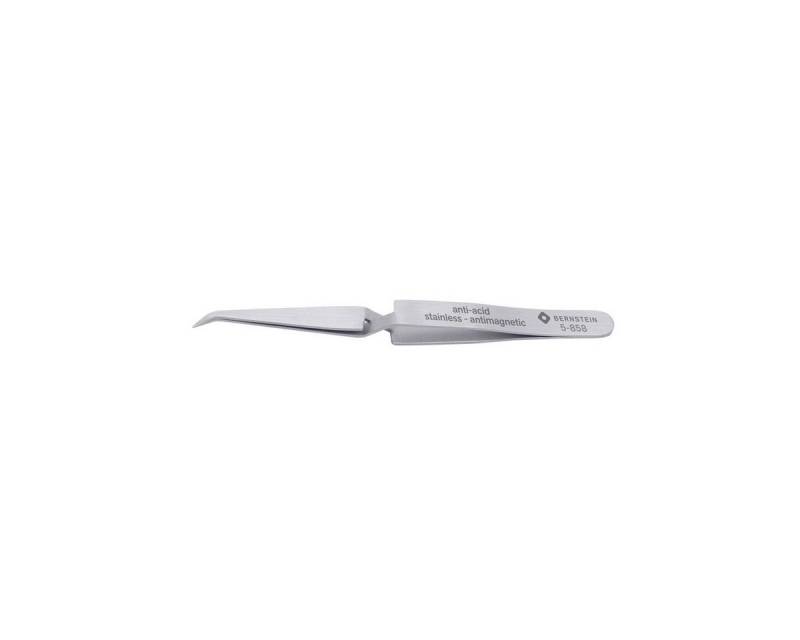 BERNSTEIN TOOLS FOR ELECTRONICS Präzisionspinzette SMD Kreuzpinzette 125mm Form 31c Edelstahl selbsthaltend von BERNSTEIN TOOLS FOR ELECTRONICS