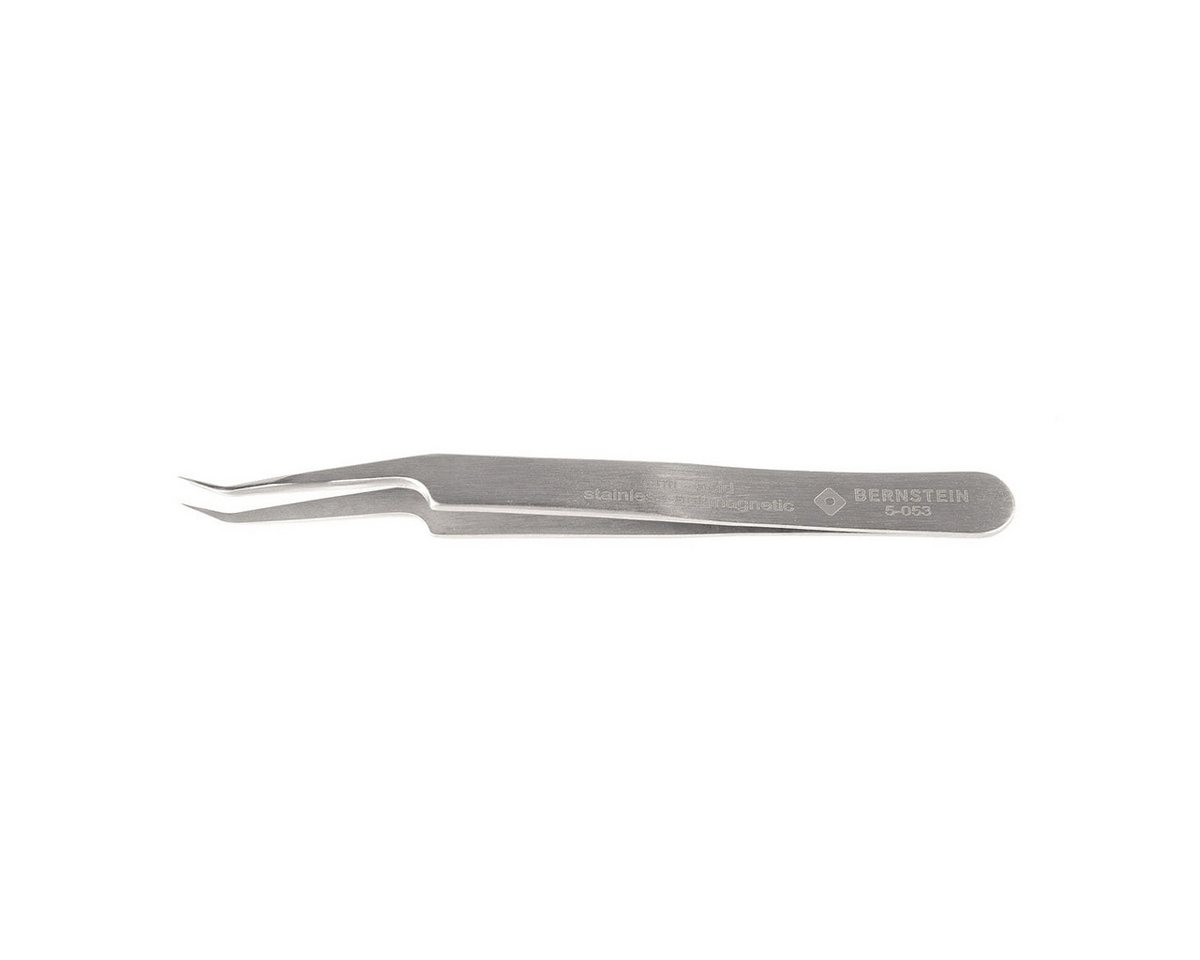 BERNSTEIN TOOLS FOR ELECTRONICS Präzisionspinzette SMD Pinzette 110mm Form 5abb Edelstahl Winkel 30° sehr fein von BERNSTEIN TOOLS FOR ELECTRONICS