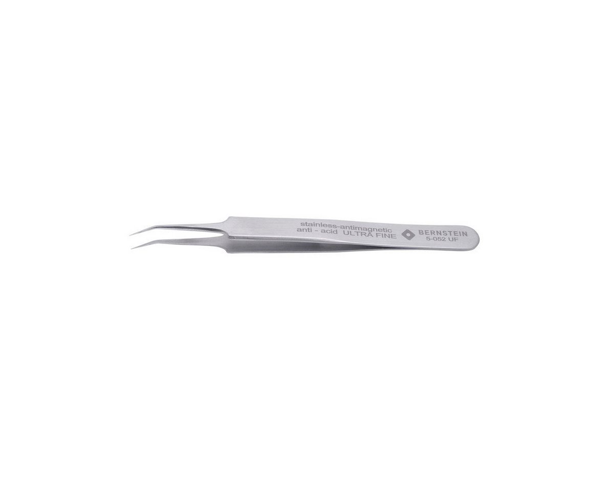 BERNSTEIN TOOLS FOR ELECTRONICS Präzisionspinzette SMD Pinzette ULTRA FINE 110mm Form 5b Edelstahl Winkel 30° sehr spitz von BERNSTEIN TOOLS FOR ELECTRONICS