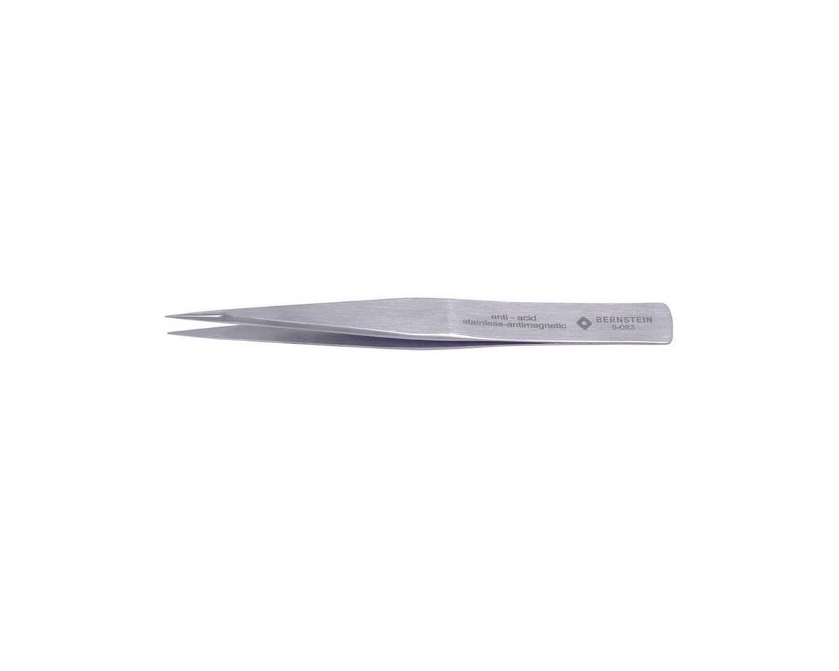 BERNSTEIN TOOLS FOR ELECTRONICS Präzisionspinzette Universal Pinzette 140mm massive Form MM von BERNSTEIN TOOLS FOR ELECTRONICS