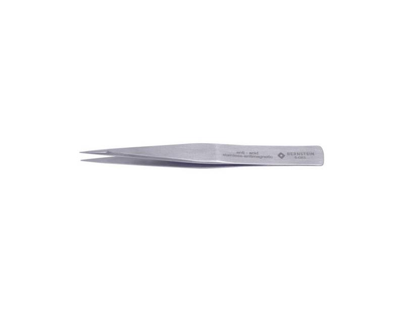 BERNSTEIN TOOLS FOR ELECTRONICS Präzisionspinzette Universal Pinzette 140mm massive Form MM von BERNSTEIN TOOLS FOR ELECTRONICS