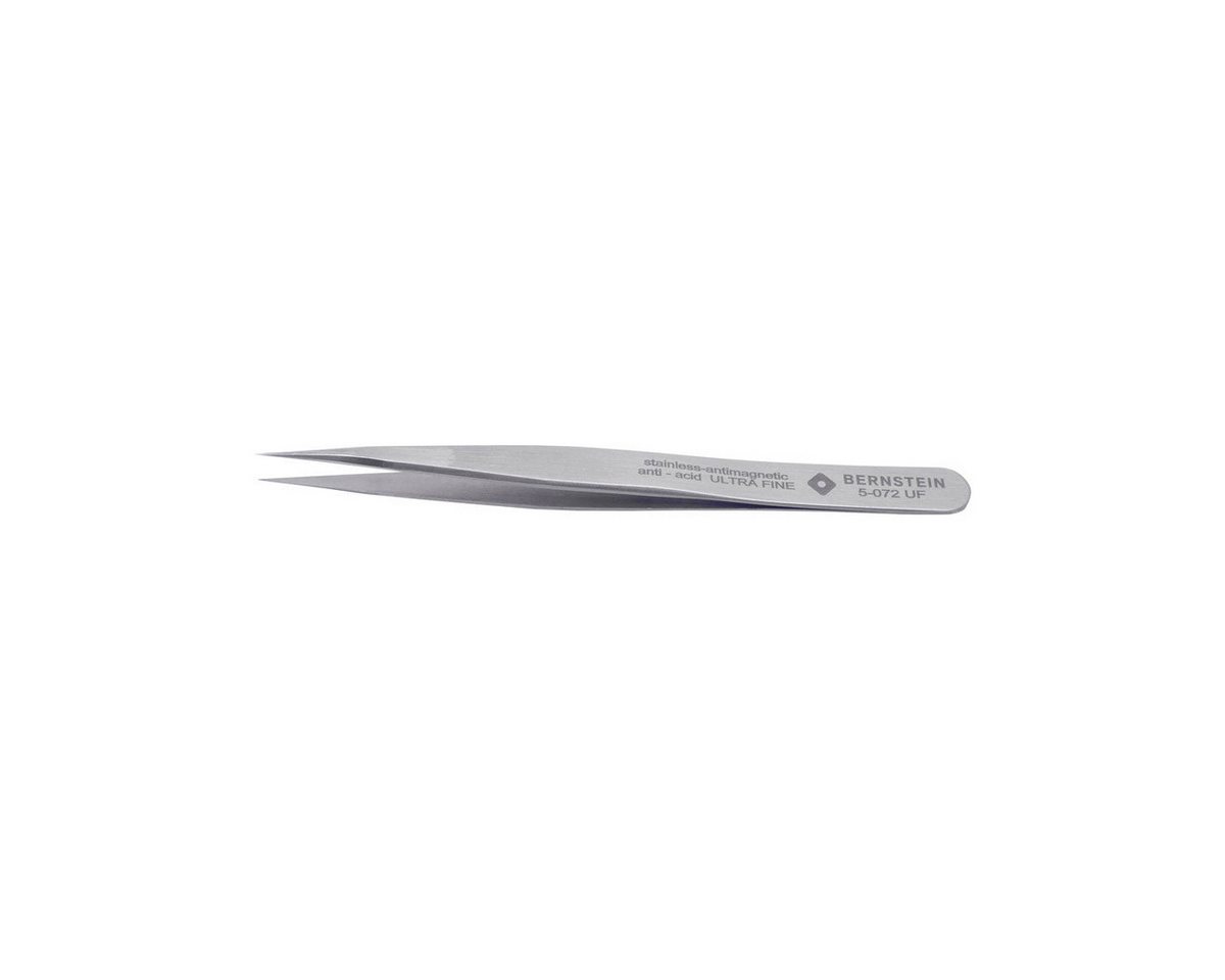BERNSTEIN TOOLS FOR ELECTRONICS Präzisionspinzette Universal Pinzette ULTRA FINE 110mm Form 3c Edelstahl, sehr spitz von BERNSTEIN TOOLS FOR ELECTRONICS