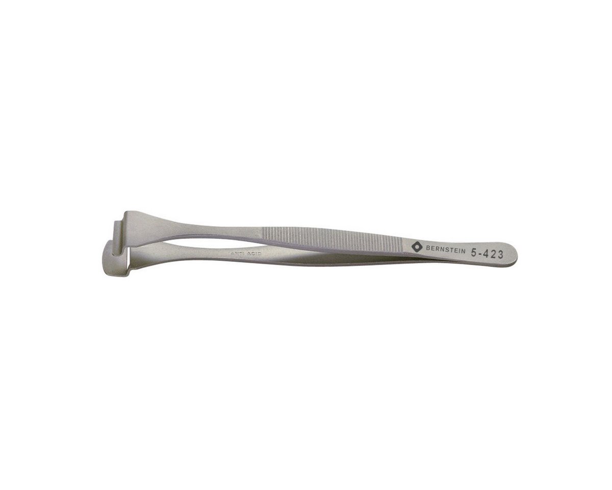 BERNSTEIN TOOLS FOR ELECTRONICS Präzisionspinzette Wafer Pinzette 130mm Form 5 DW ohne Zähne von BERNSTEIN TOOLS FOR ELECTRONICS