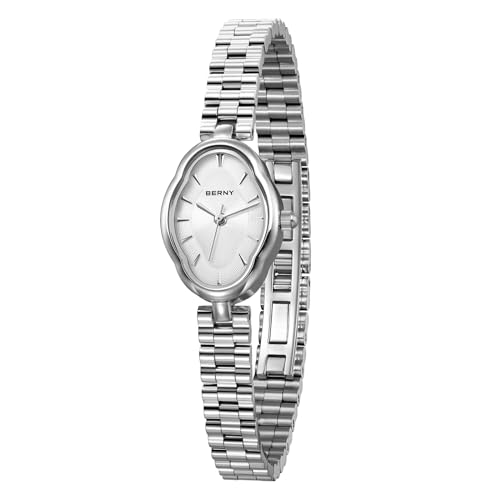 BERNY Uhr Für Frauen Damen Quarzuhren 3ATM Wasserdicht Mode Weiblich Armbanduhr Idear Geschenke für Mädchen von BERNY
