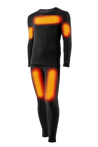 BERTSCHAT Beheizbares Set: Hose & Shirt Unisex – Mit 11 Heizzonen & 3 Wärmestufen (bis 68°C) | Inkl. 2 Akkus & USB-Ladefunktion | Waschbar von BERTSCHAT