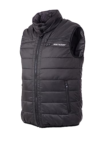 BERTSCHAT Beheizbare Weste Herren – Extrem Warm mit 10 Heizzonen & 3 Stufen | Inkl. 2 Powerbanks & USB-Ladefunktion | Wind- & Wasserdicht von BERTSCHAT
