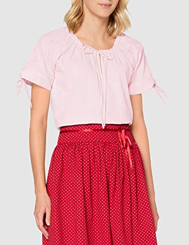 BERWIN & WOLFF TRACHT FOLKLORE LANDHAUS Damen 30520 Bluse, Rosa, 34 von Berwin & Wolff