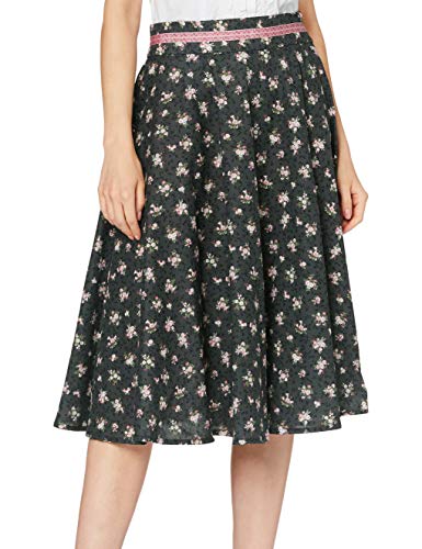 BERWIN & WOLFF TRACHT FOLKLORE LANDHAUS Damen 405617 Rock, Anthrazit, 34 von Berwin & Wolff