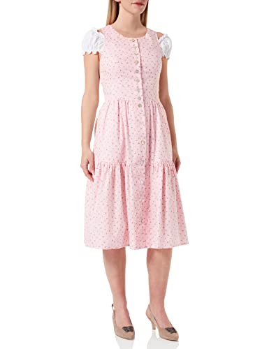 BERWIN & WOLFF TRACHT FOLKLORE LANDHAUS Damen 825049 Kleid, rosa, 34 von Berwin & Wolff