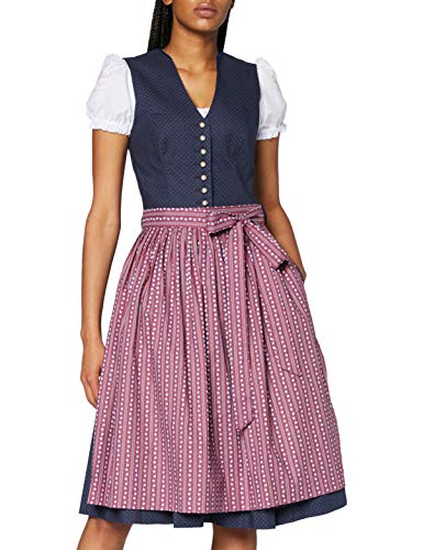 BERWIN & WOLFF TRACHT FOLKLORE LANDHAUS Damen dirndl Kleid, Blue With Red, 32 EU BERWIN & WOLFF TRACHT FOLKLORE LANDHAUS Damen dirndl Kleid, Blue With Red, 32 EU von Berwin & Wolff