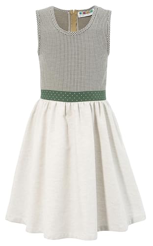 Kinder Trachtenkleid Steng beige grün Berwin, Gr. 110 von Berwin & Wolff
