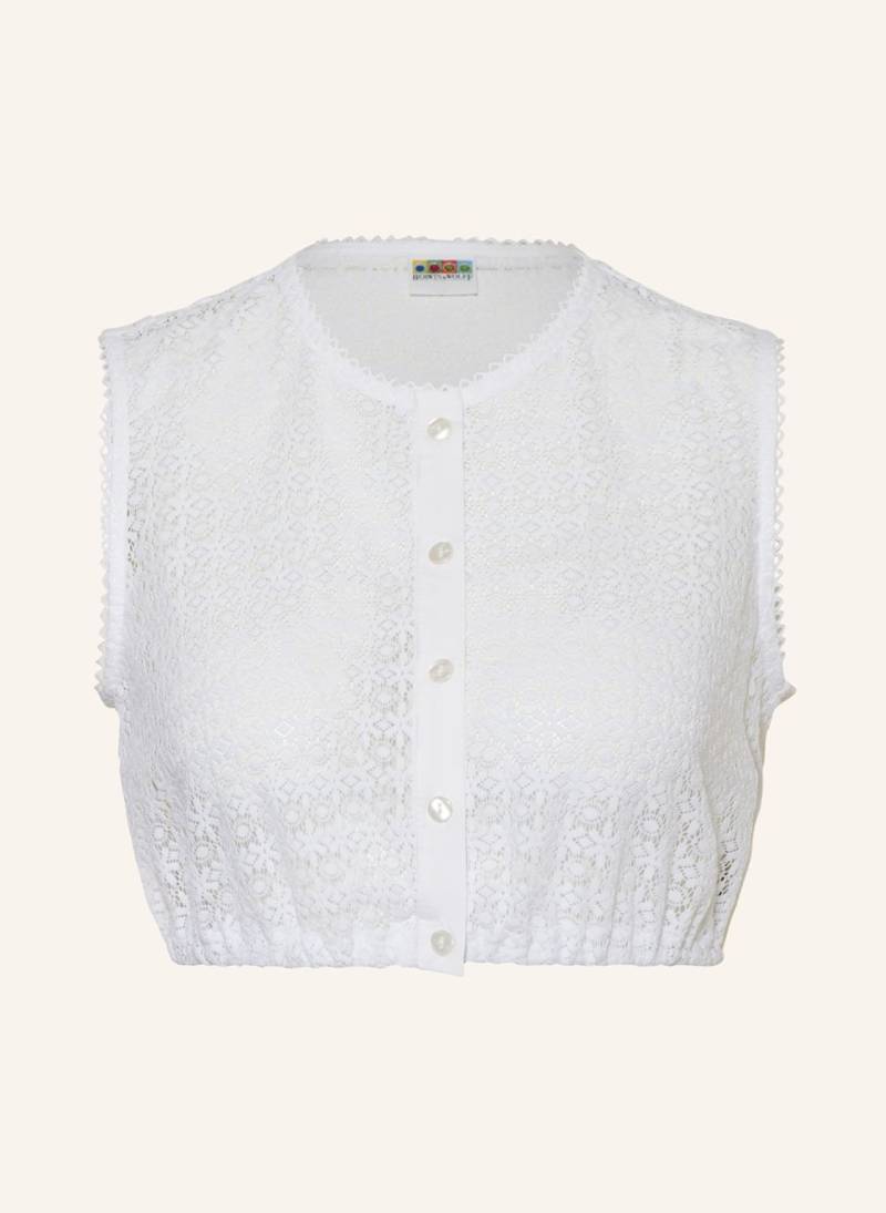 Berwin & Wolff Dirndlbluse Aus Spitze weiss von BERWIN & WOLFF
