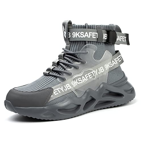 BESKEE Arbeitsschuhe Herren Damen S3 Wasserdicht Sicherheitsschuhe Leicht Sportlich Sicherheitsstiefel Stahlkappe Schuhe von BESKEE