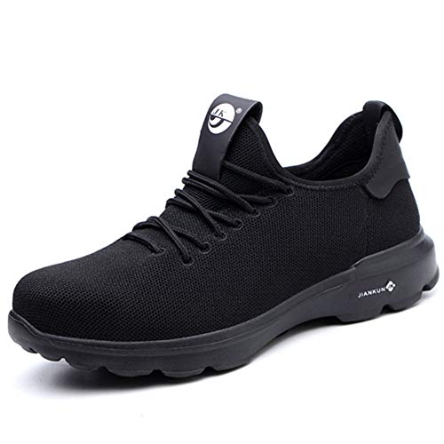 BESKEE Herren Damen Arbeitsschuhe S3 Sicherheitsschuhe Leicht sportlich Schutzschuhe Stahlkappen Schuhe 36-46 von BESKEE