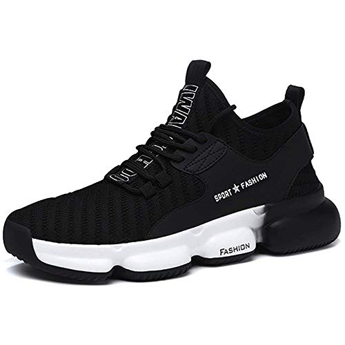 Sportliche Sicherheitsschuhe Herren Leicht Arbeitsschuhe Damen Atmungsaktiv Stahlkappe Schuhe 36-46 von BESKEE