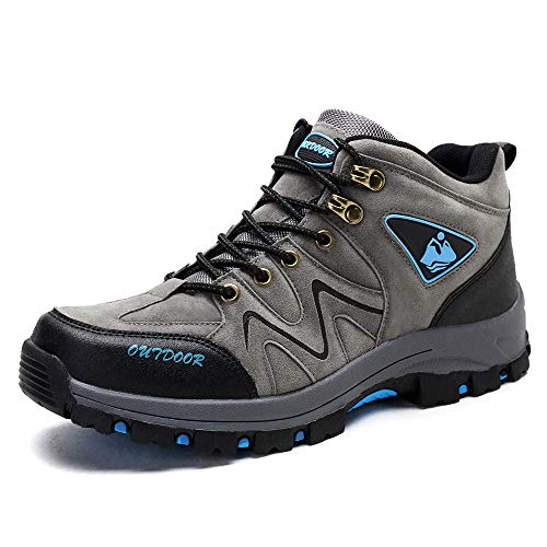 BESKEE Wanderschuhe Herren Wasserdicht Trekkingschuhe Sommer Outdoor Fitness Schuhe mit rutschfest Sohle 39-45 von BESKEE