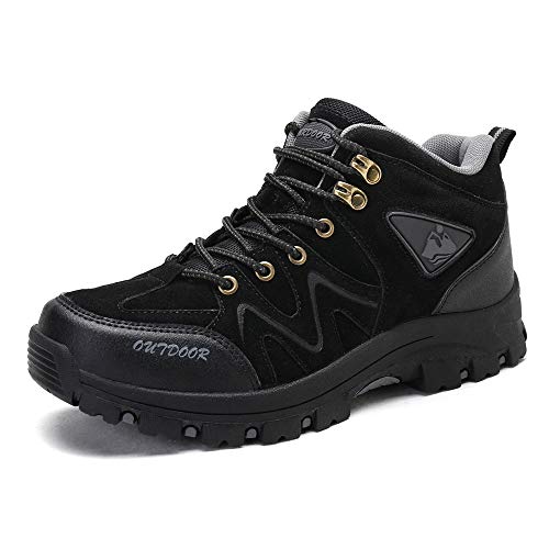 BESKEE Wanderschuhe Herren Wasserdicht Trekkingschuhe Sommer Outdoor Fitness Schuhe mit rutschfest Sohle 39-45 von BESKEE