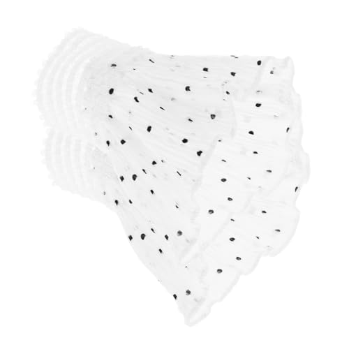 BESPORTBLE Abnehmbare Spitzenmanschetten Für Damen Floraler Spitzenbesatz Elastische Handgelenkmanschetten Accessoire Für Hochzeit Und Kostüm von BESPORTBLE