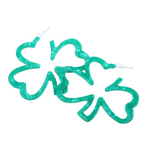 BESPORTBLE 1 Kleeblatt Silbernes Ohr Ohrringe sylophone die trauzeugen ohrstecker stab muttertag catchring Ohrdekoration kreativer Ohrring Mädchen Ohrstecker Ohrzubehör Green BESPORTBLE 1 Kleeblatt Silbernes Ohr Ohrringe sylophone die trauzeugen ohrstecker stab muttertag catchring Ohrdekoration kreativer Ohrring Mädchen Ohrstecker Ohrzubehör Green von BESPORTBLE