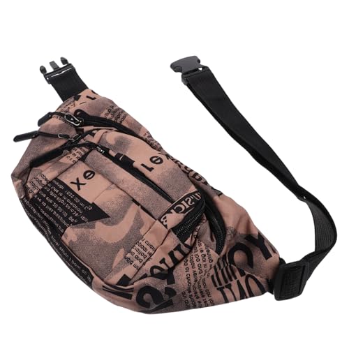 BESPORTBLE Bedruckte Hüfttasche Modische Brusttasche Für Damen Sport-hüfttasche Leicht Mit Fassungsvermögen Für Reisen Wandern Radfahren Für Telefon Geldbörse Schlüssel von BESPORTBLE