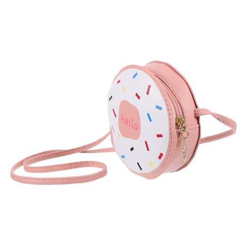 BESPORTBLE Grafische Wickeltasche Cartoon-Tasche Vielseitige Umhängetasche Bedruckte Schultertasche Kleine Tasche Mit Cartoon-Muster Als Für Junge Mädchen Und Neffen Rosa von BESPORTBLE