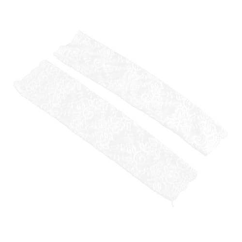 BESPORTBLE Armstulpen Mit Floraler Spitze Uv-ärmel Für Damen Armschutz Für Lässige Formelle Kleidung von BESPORTBLE