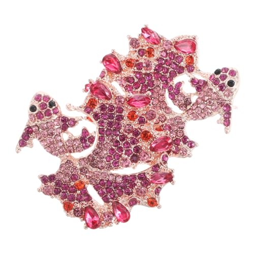BESPORTBLE 1 Paar Baumelnde Ohrringe Mit Kristall-strass in Fischform, Übertriebener Strass-statement-schmuck Für Damen, Partys Und Den Täglichen Gebrauch BESPORTBLE 1 Paar Baumelnde Ohrringe Mit Kristall-strass in Fischform, Übertriebener Strass-statement-schmuck Für Damen, Partys Und Den Täglichen Gebrauch von BESPORTBLE