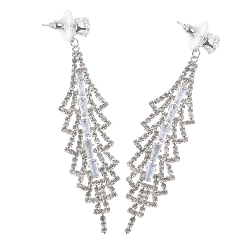 BESPORTBLE 1 Paar Chic Lange Ohrringe für Frauen Quasten Ohrhänger mit Glänzender Unregelmäßiger Form für Besondere Anlässe für Empfindliche Vielseitig Tragbar Ohrstecker oder Quasten Dangler BESPORTBLE 1 Paar Chic Lange Ohrringe für Frauen Quasten Ohrhänger mit Glänzender Unregelmäßiger Form für Besondere Anlässe für Empfindliche Vielseitig Tragbar Ohrstecker oder Quasten Dangler von BESPORTBLE