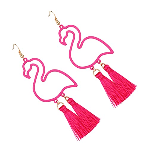 BESPORTBLE 1 Paar Flamingo-Ohrringe Partei-Ohr- Ohrringe im Flamingo-Design Ohrzubehör rot BESPORTBLE 1 Paar Flamingo-Ohrringe Partei-Ohr- Ohrringe im Flamingo-Design Ohrzubehör rot von BESPORTBLE