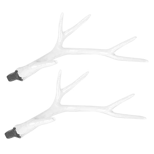 BESPORTBLE Kunststoff-hirschhörner Für Stirnband Diy Kopfdeko Leicht Langlebig Requisite Für Weihnachten Halloween Cosplay Und Kreative Kostüme von BESPORTBLE