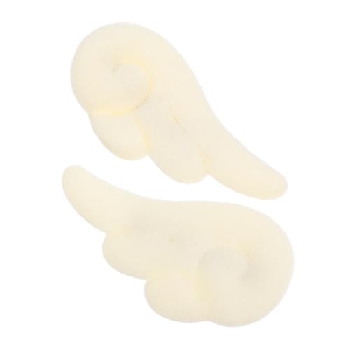 BESPORTBLE 1 Paar Haarnadel Süße Flügel Haarspangen Haarspange Für Mädchen Haarspangen Cartoon Haarspangen Kostüm Haar Accessoires Mädchen Haarspange Engelsflügel Clips Weiß von BESPORTBLE