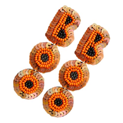 BESPORTBLE 1 Paar Halloween Ohrstecker mit Buchstaben Design Perlenohrringe für Damen Spooky Dangle Ohrringe Orange für Festliche Anlässe BESPORTBLE 1 Paar Halloween Ohrstecker mit Buchstaben Design Perlenohrringe für Damen Spooky Dangle Ohrringe Orange für Festliche Anlässe von BESPORTBLE