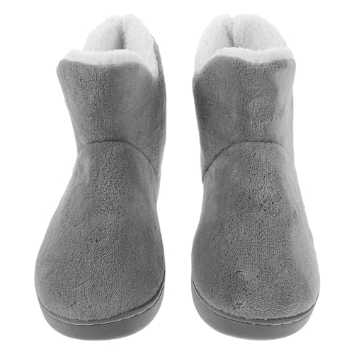 BESPORTBLE 1 Paar -Hausschuhe für Damen mit weicher Plüsch-, rutschfest, warm und flauschig, für den Wintergebrauch zu Hause von BESPORTBLE