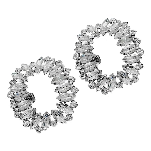 BESPORTBLE 1 Paar Hochzeit Schuhclips Strass Abnehmbare Schuhverzierungen für Damen Blumenornamente für Hochzeits und Partyschuhe für Besondere Anlässe und Alltagsgebrauch von BESPORTBLE