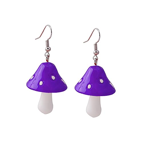 BESPORTBLE 1 Paar Kreative Pilzohrringe Einzigartige Glatte Ohrhänger für Frauen Chic Ohrschmuck für Anlässe Einfach zu Pflegen für Mutter oder Ehefrau BESPORTBLE 1 Paar Kreative Pilzohrringe Einzigartige Glatte Ohrhänger für Frauen Chic Ohrschmuck für Anlässe Einfach zu Pflegen für Mutter oder Ehefrau von BESPORTBLE