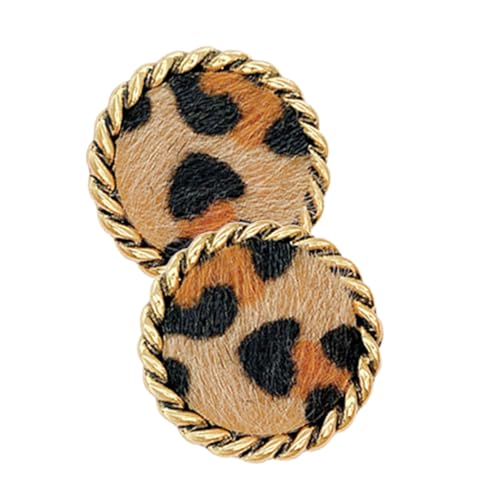 BESPORTBLE 1 Paar Leopardenmuster Ohrstecker für Damen Leichte Ohrringe im Kreativen Design Vielseitig Kombinierbar mit Kleidung BESPORTBLE 1 Paar Leopardenmuster Ohrstecker für Damen Leichte Ohrringe im Kreativen Design Vielseitig Kombinierbar mit Kleidung von BESPORTBLE