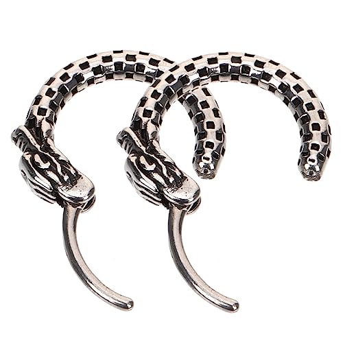 BESPORTBLE 1 Paar Männer Ohrstecker Drachen Creolen Vintage Rund Loop Ohrringe für Modischer Schmuck für Sportliche Formelle Outfits BESPORTBLE 1 Paar Männer Ohrstecker Drachen Creolen Vintage Rund Loop Ohrringe für Modischer Schmuck für Sportliche Formelle Outfits von BESPORTBLE
