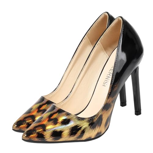 BESPORTBLE 1 Paar Modischer Leopard Print High Heel für Damen Eleganter Pumps mit Spitzem Zeh für Partys Formelle Anlässe Leicht Sorgt für Einen Strahlenden Auftritt BESPORTBLE 1 Paar Modischer Leopard Print High Heel für Damen Eleganter Pumps mit Spitzem Zeh für Partys Formelle Anlässe Leicht Sorgt für Einen Strahlenden Auftritt von BESPORTBLE
