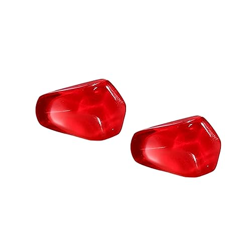 BESPORTBLE Rote Ohrringe Im Granatapfel-stil Stilvolle Ohrstecker Für Damen Obstohrringe Als Zarter Ohrschmuck von BESPORTBLE