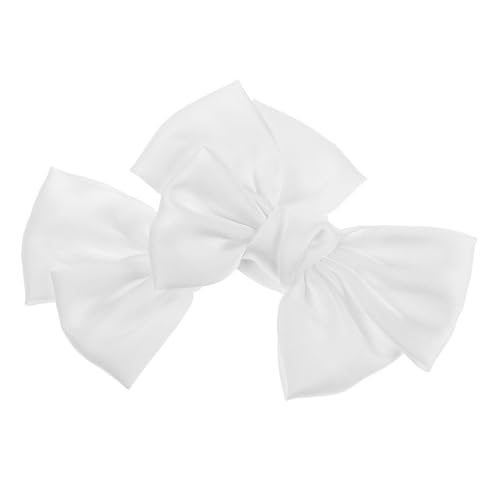 BESPORTBLE Bowknot Schuhcharms Für Damen Handgemachte Schuhdekorationen Für Hochzeits Brautschuhe Weiße Schleifenverzierung Einfache Anbringung Für Verschiedene Schuharten von BESPORTBLE