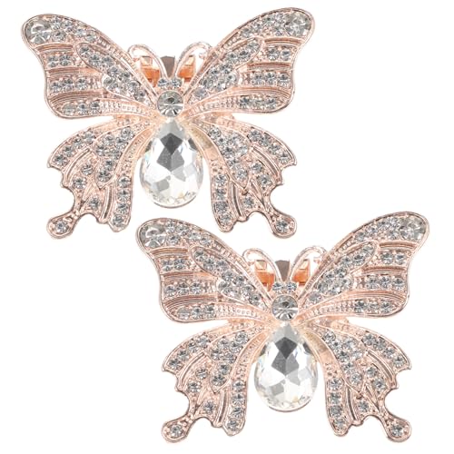BESPORTBLE 1 Paar Schuhclip mit Strass-Schmetterling für Abschlussball Schuhdekoration Brautschuhe Fersen Charme Damen Hochzeitsschuhclips Schuhanhänger Strasssteine Golden BESPORTBLE 1 Paar Schuhclip mit Strass-Schmetterling für Abschlussball Schuhdekoration Brautschuhe Fersen Charme Damen Hochzeitsschuhclips Schuhanhänger Strasssteine Golden von BESPORTBLE