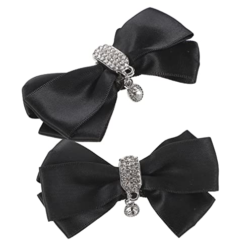 BESPORTBLE 1 Paar Schuhschmuck für Frauen Abnehmbare Strassschleife Schuhclips für Hochzeiten Partys Wiederverwendbare Dekoration für High Heels Sandalen Flats Elegantes Design von BESPORTBLE