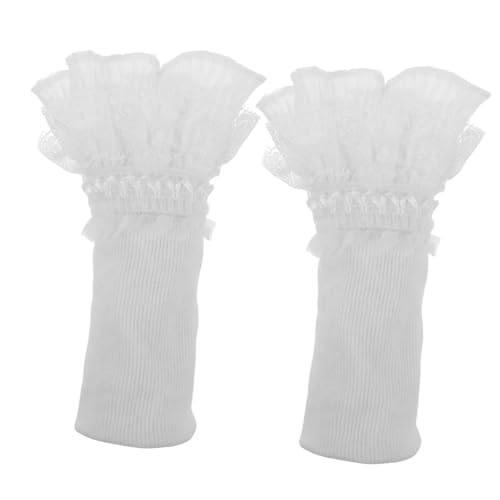 BESPORTBLE Gefälschte Kostümmanschette Aus Polyester Abnehmbare Modische Manschettendekoration Für Kleidung Gefälschte Halbkostümmanschette Manschette Mit Blumenmuster Kleidungszubehör von BESPORTBLE